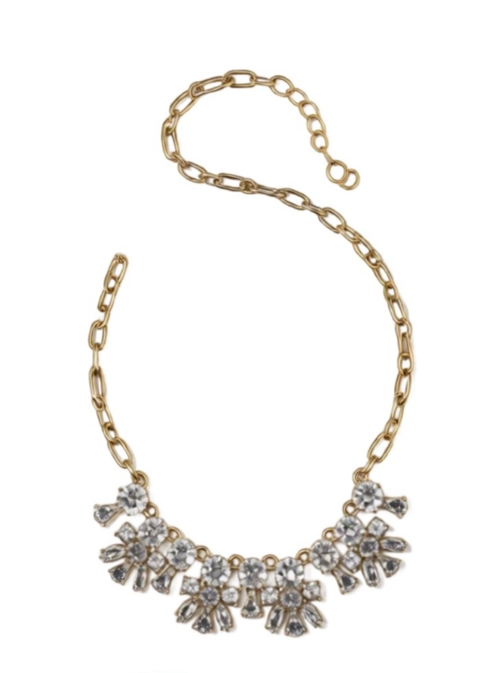 J Crew Diamond Statement Necklace